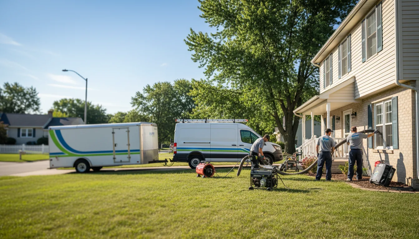 Flooded Basement Restoration And Cleanup With Repair in Piedmont, KS near me